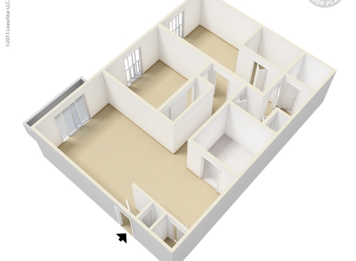 PARKLANE APARTMENTS - 2 Bedroom - 2 bed - 1 bath - 900 sf