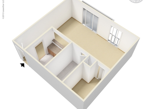 PARKLANE APARTMENTS - Studio - Studio bed - 1 bath - 430 sf