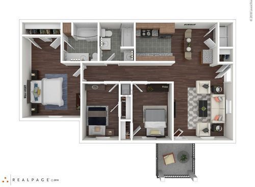 A1: Beds - 3: Baths - 2: SqFt Range - 1143 to 1143