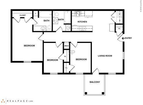A1: Beds - 3: Baths - 2: SqFt Range - 1143 to 1143