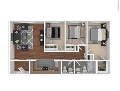 Ambarella: Beds - 3: Baths - 2: SqFt Range - 820 to 820