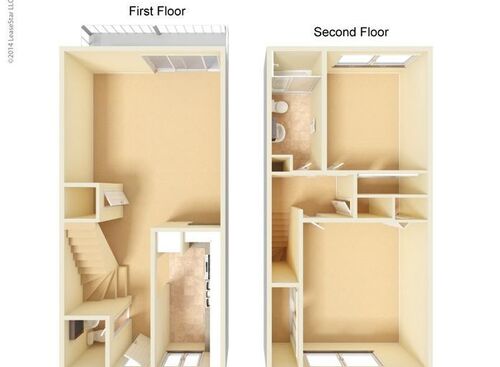 Two Bedroom: Beds - 2: Baths - 2: SqFt Range - 950 to