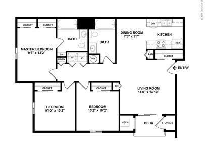 3x2 2D Floor Plan