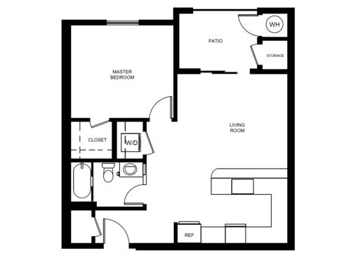 Hollister village floor plan A0