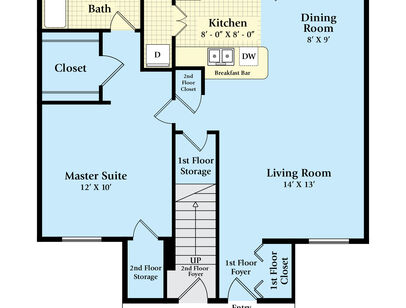 Aspen: Beds - 1: Baths - 1: SqFt Range - 770 to 770