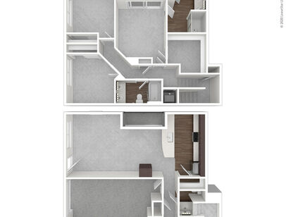 3D Glacier Unfurnished