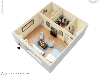 Skyview Terrace - Studio - Studio bed - 1 bath - 506 sf