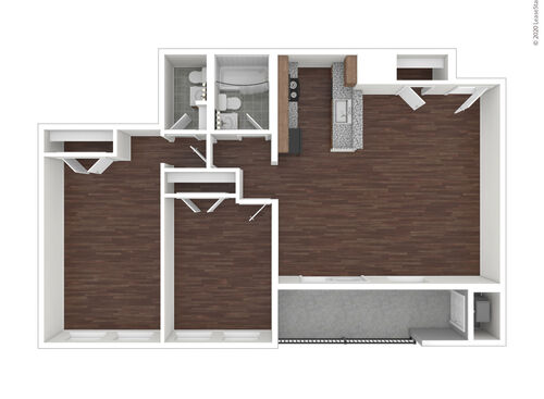 Naples: Beds - 2: Baths - 1.5: SqFt Range - 1038 to 1038