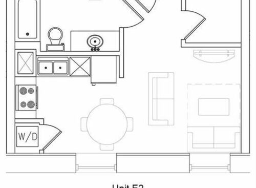 The Bettie: Beds - Studio: Baths - 1: SqFt Range - 419 to 419