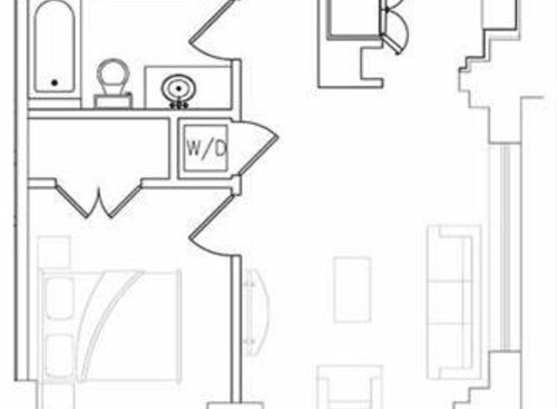 The Burkhart- a: Beds - 1: Baths - 2: SqFt Range - 646 to 646