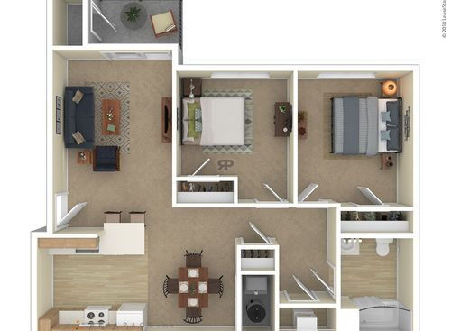 ! Bedroom: Beds - 2: Baths - 1: SqFt Range - 957 to 957