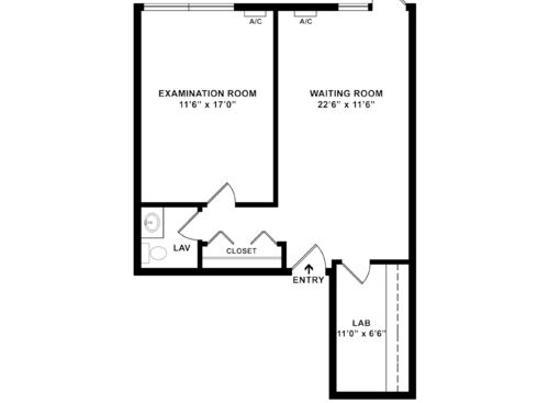 Type 2 - 1BR: Beds - 1: Baths - 1: SqFt Range - 637 to 637