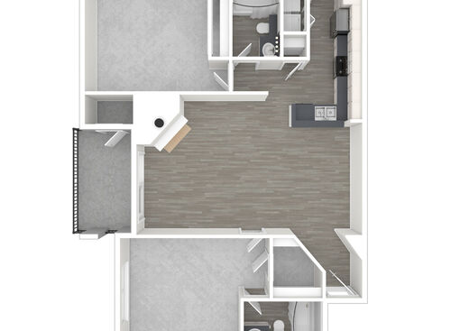 Acorn: Beds - 2: Baths - 2: SqFt Range - 1082 to 1082