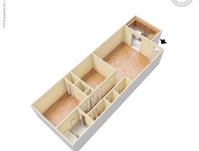 Cedar Hills Apartments - 2 Bedroom - 2 bed - 1 bath - 748 sf