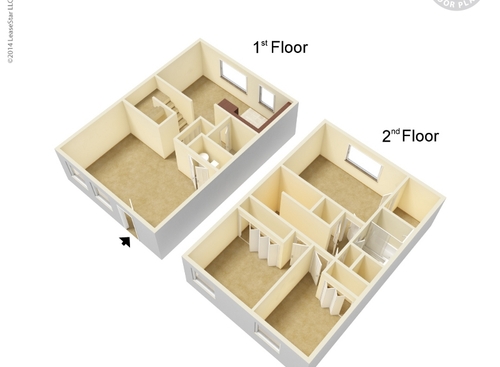 San Juan - 3 Bedroom - 3 bed - 2 bath - 1150 sf