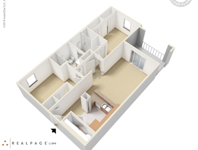 Villas De San Ignacio - 2x2 - 2 bed - 2 bath - 930 sf