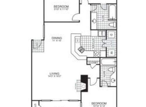 C2: Beds - 3: Baths - 2: SqFt Range - 1223 to 1223