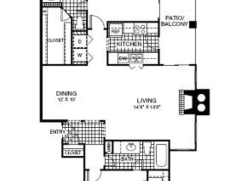 B2: Beds - 2: Baths - 2: SqFt Range - 1125 to 1125