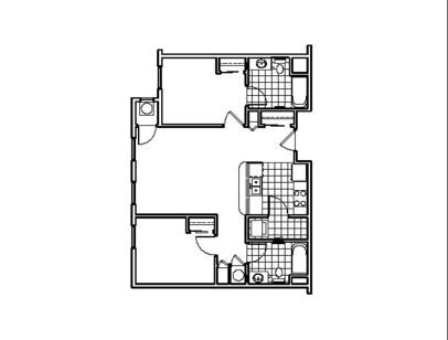 Mountaineer Place - 2B2B - 2 bed - 2 bath - 898 sf