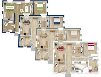 OneBedTwoBath: Beds - 1: Baths - 2: SqFt Range - 2000 to 2200