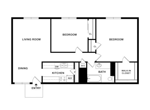 2X1: Beds - 2: Baths - 1: SqFt Range - 1000 to 1000
