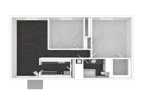 2X1: Beds - 2: Baths - 1: SqFt Range - 1000 to 1000