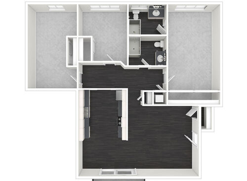 3X2: Beds - 3: Baths - 2: SqFt Range - 1129 to 1129