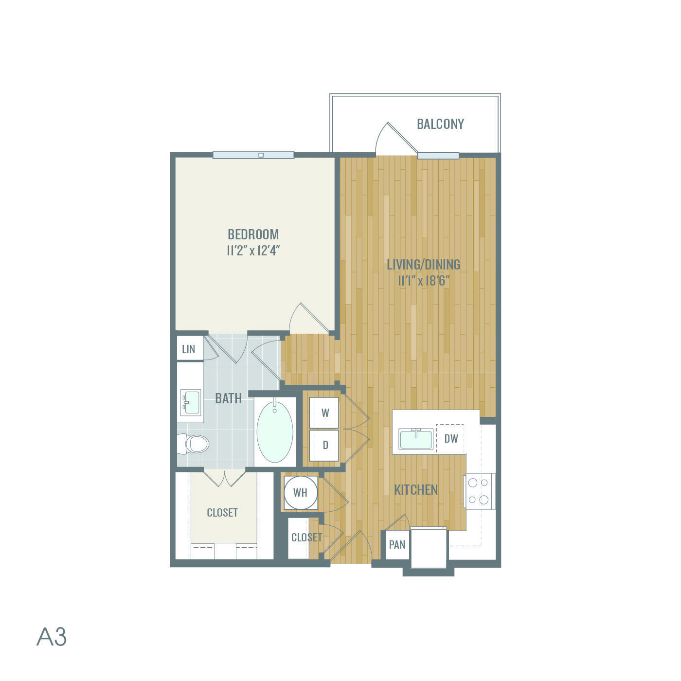 A3 floor plan