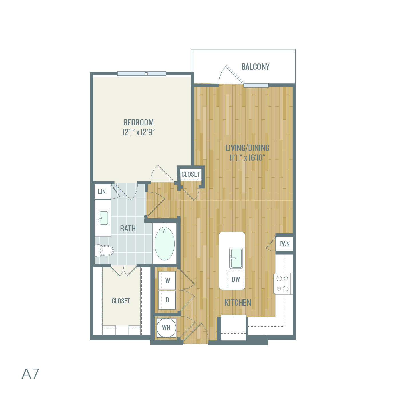 A7 floor plan