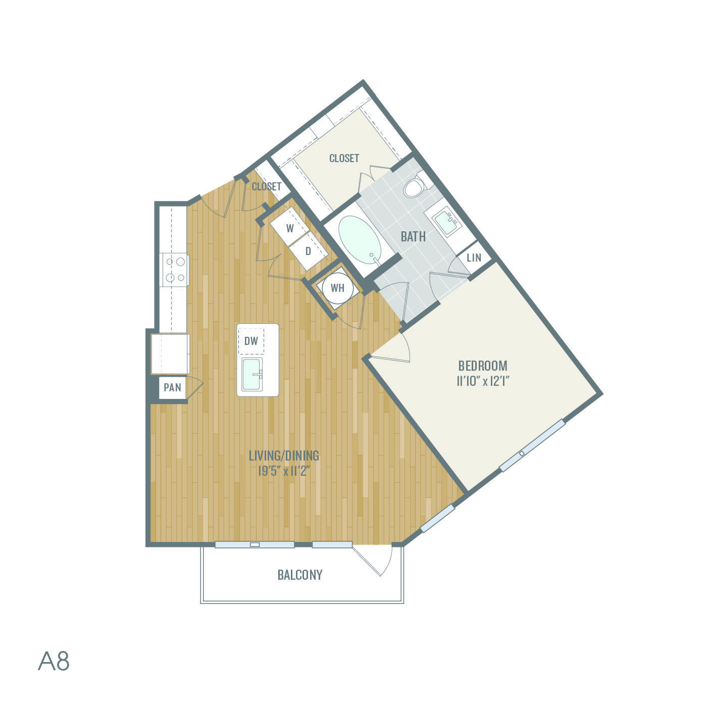 A8 floor plan