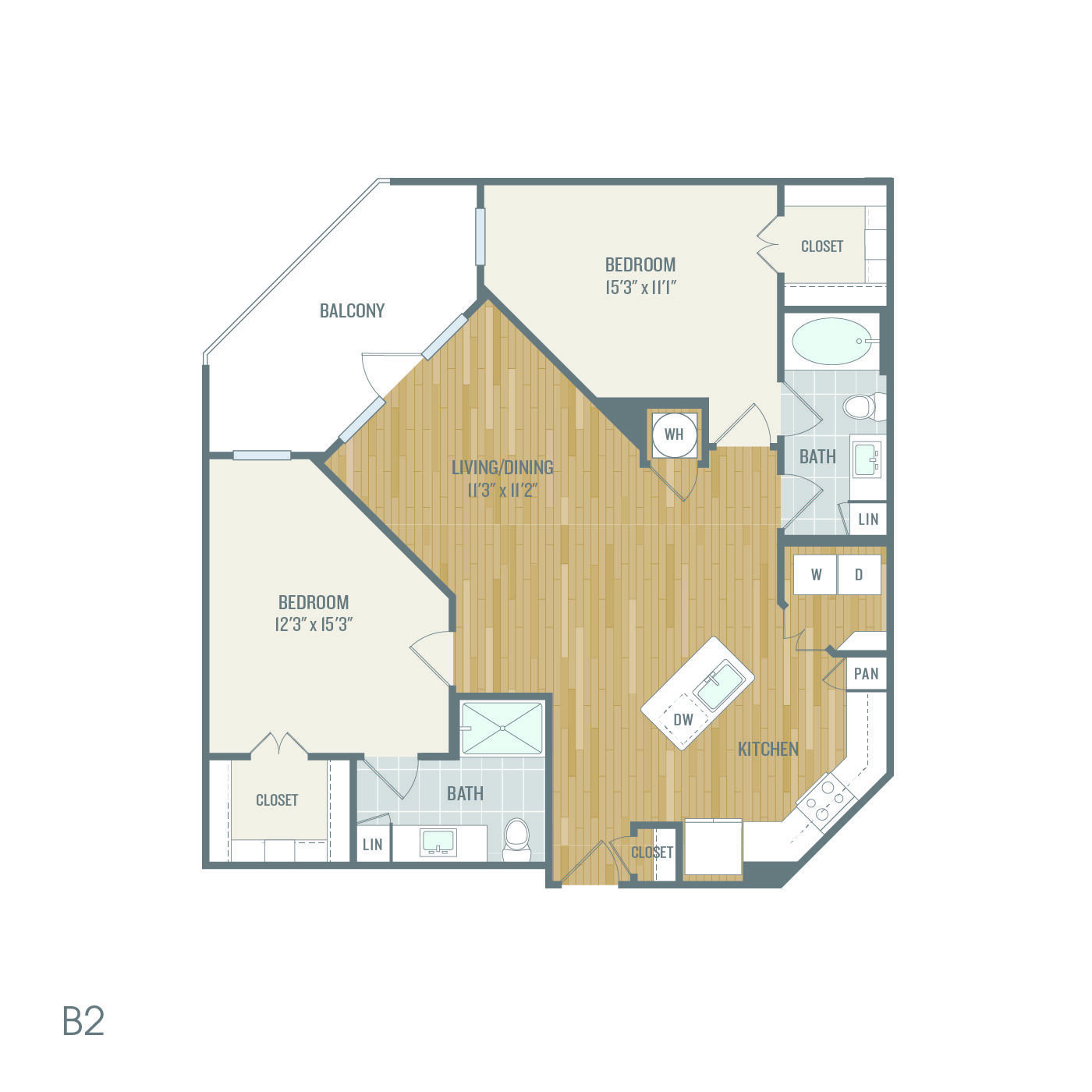 B2 floor plan