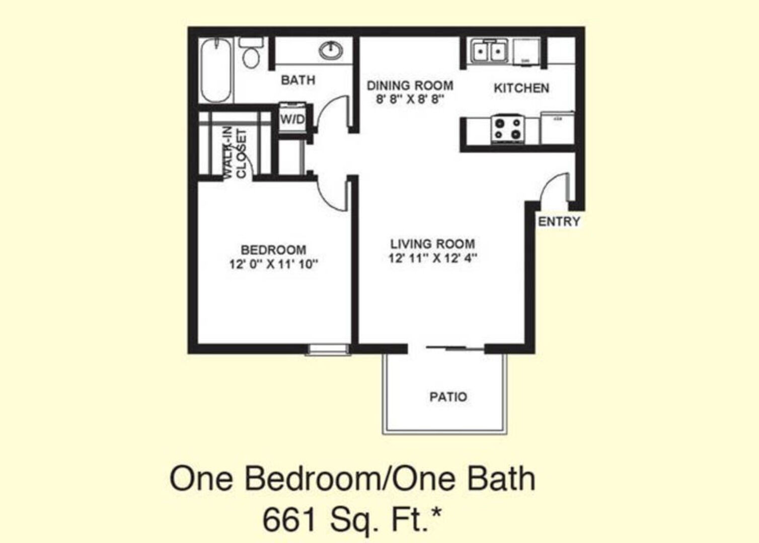 1 Bedroom Apartment – 10901 Meadowglen Lane #145, Houston, TX 77042