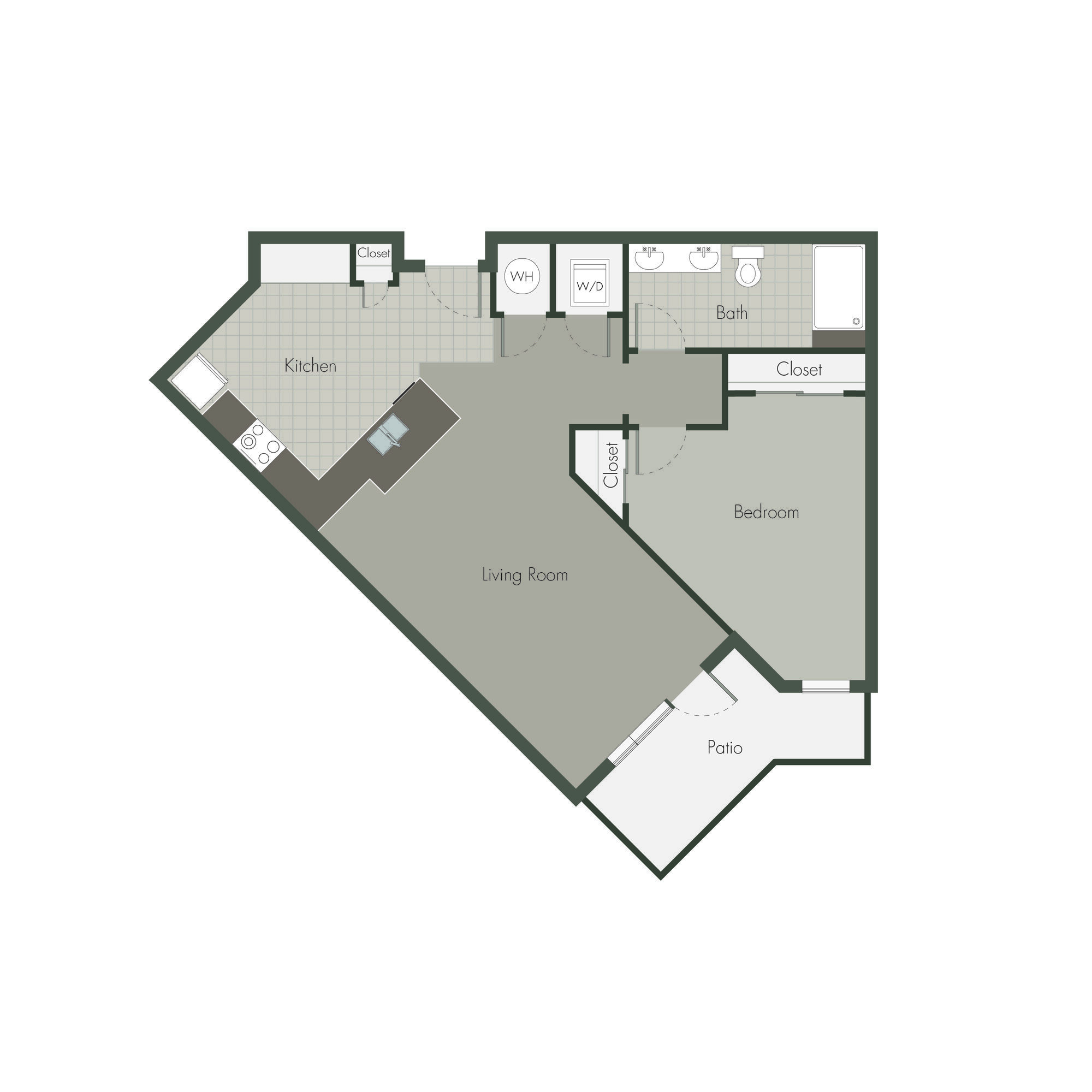 A2 floor plan