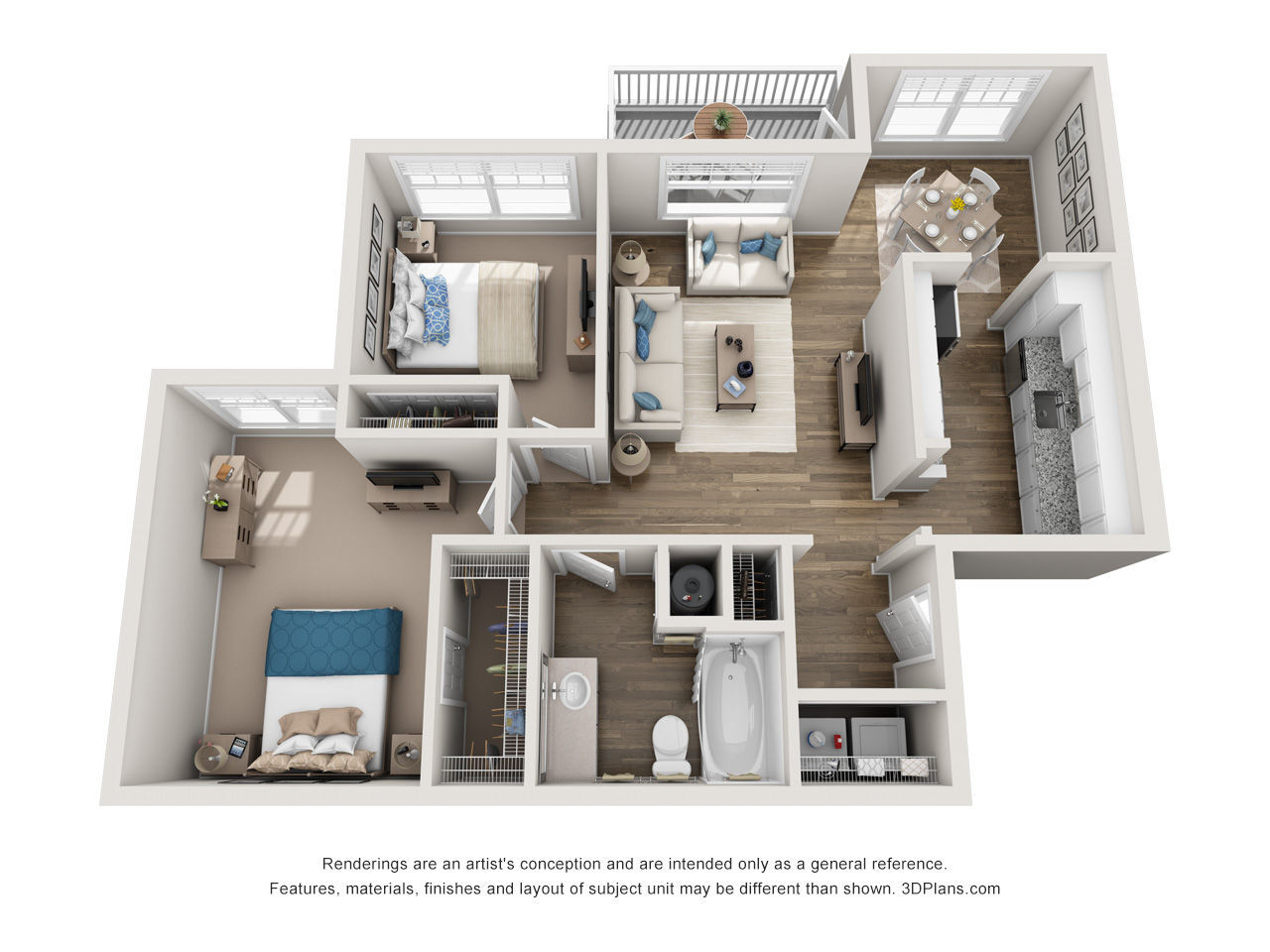 Blue Ridge floor plan