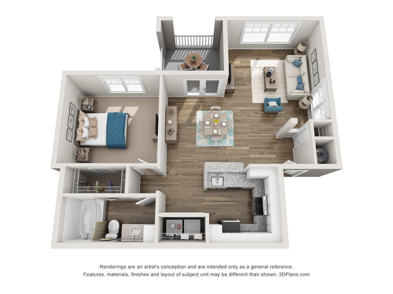 Commodore floor plan