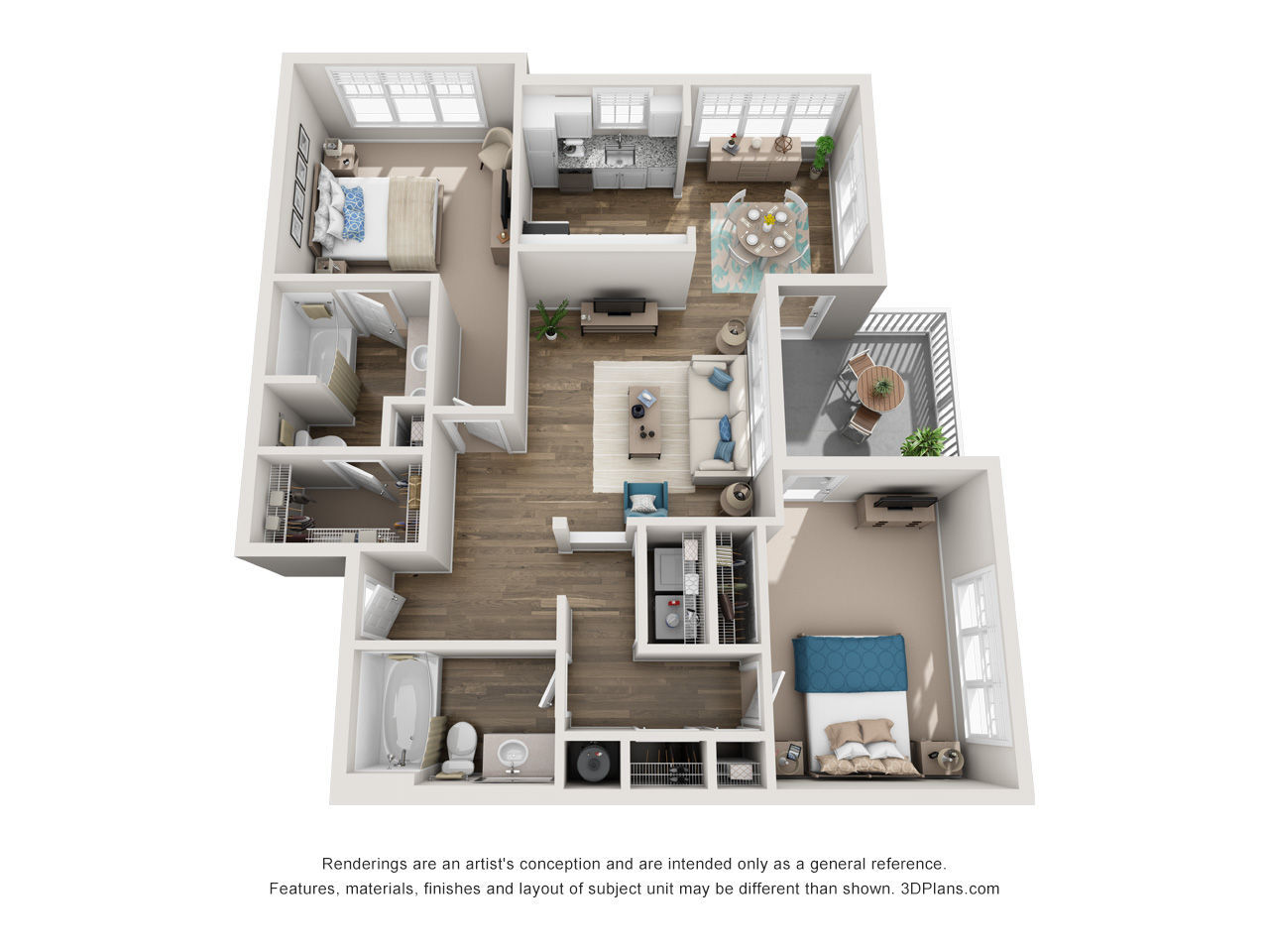 Olmsted floor plan