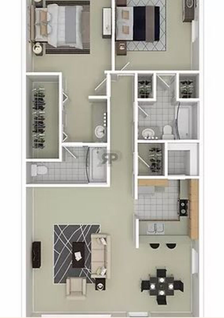 2 Bedroom Apartment – 4301 Bissonnet Street #42, Bellaire, TX 77401
