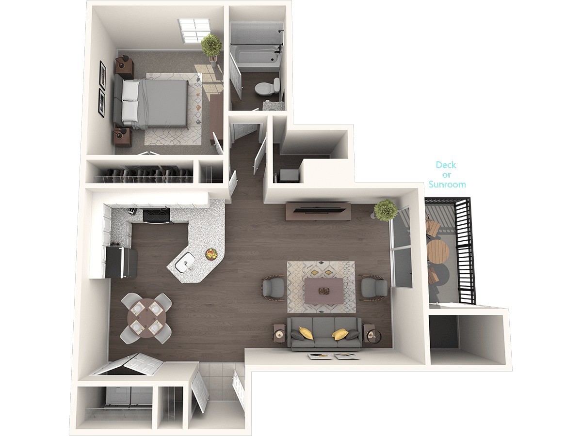 A1 floor plan
