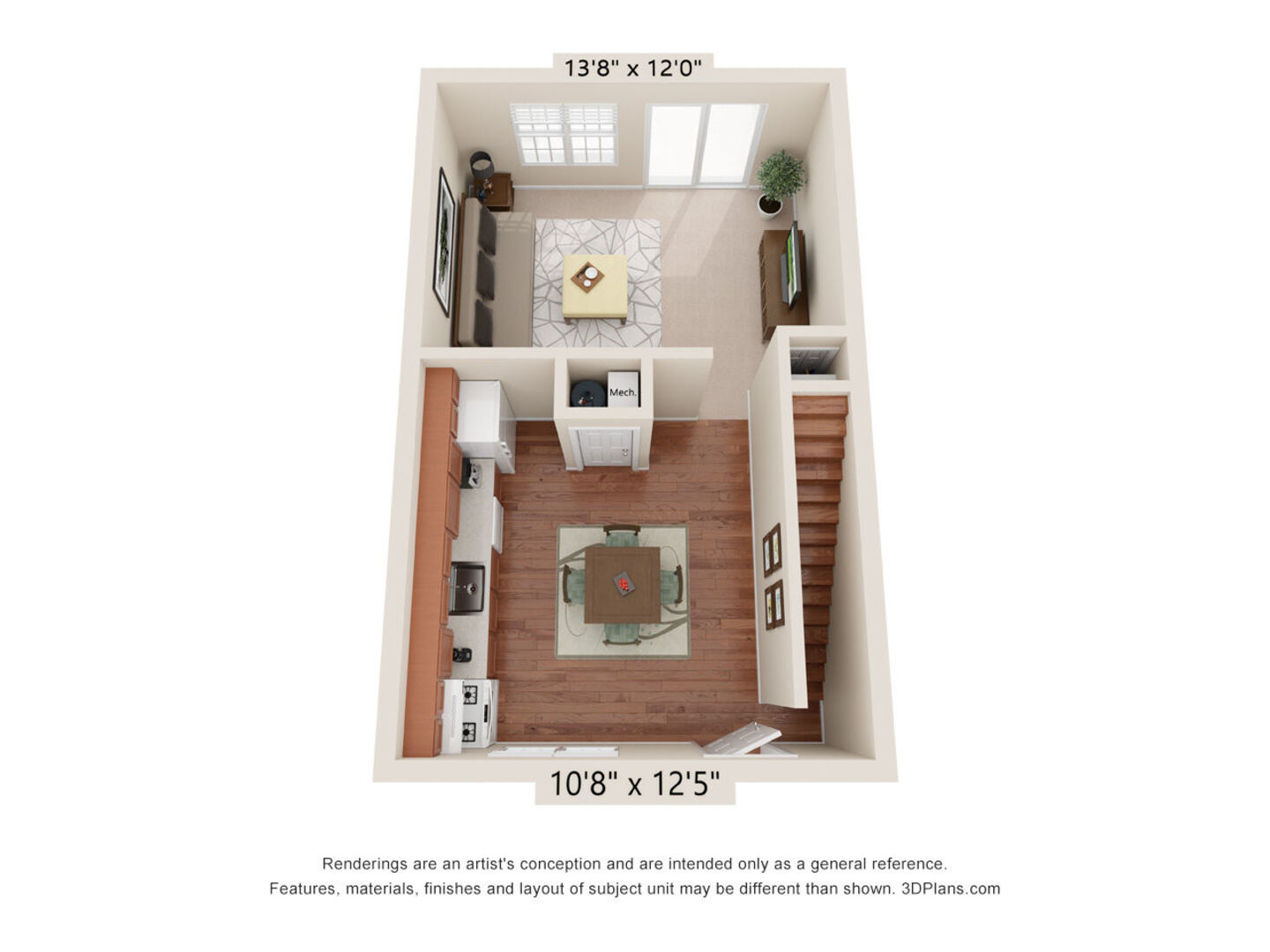 1 Bedroom Apartment – 37 Alberge Lane #AKIN-009, Middle River, MD 21220
