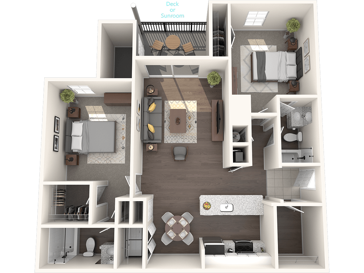 B2 floor plan