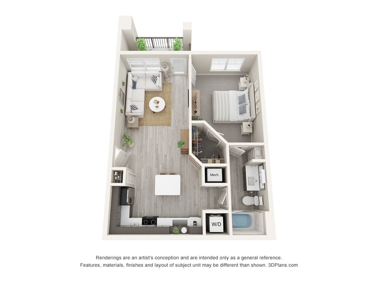 A1 floor plan