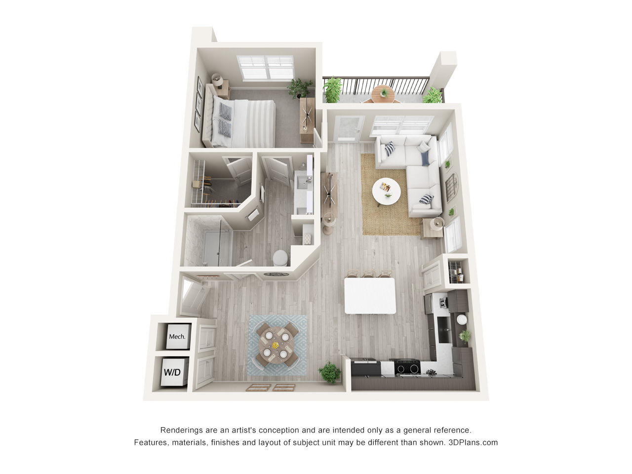 A2 floor plan