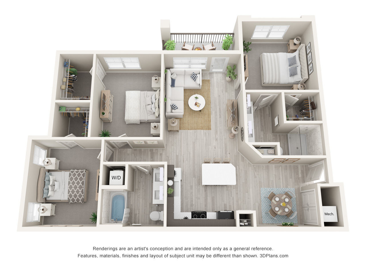 C1 floor plan