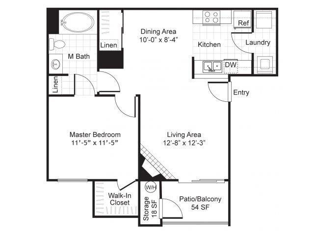 A1 floor plan