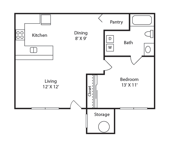 TA Reno floor plan