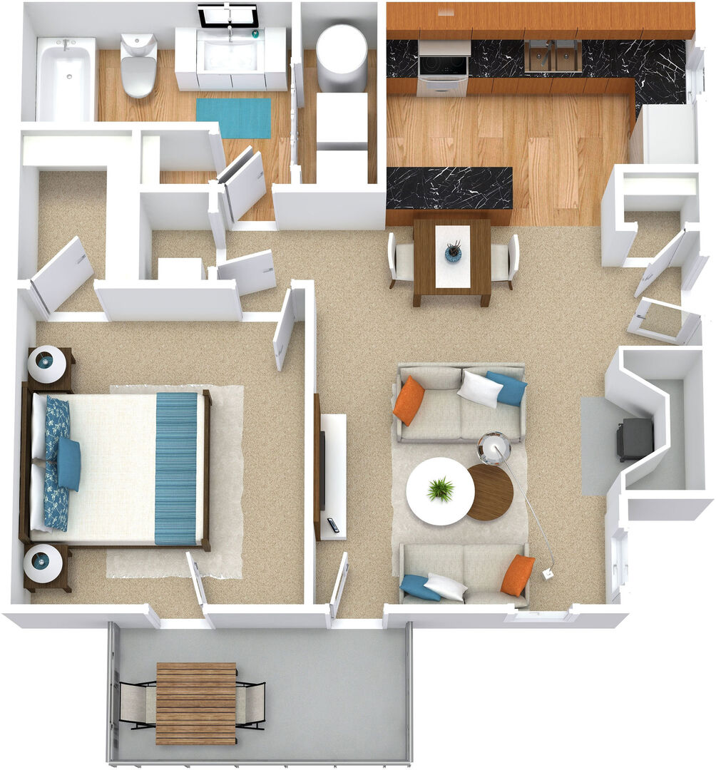 1 Bedroom Apartment – 100 Summerwalk Parkway #2301, Tucker, GA 30084