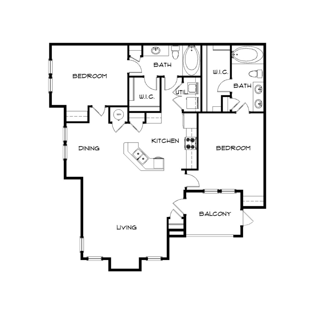 2 Bedroom Apartment – 21899 Valley Ranch Crossing Dr #1338, Porter, TX 77365