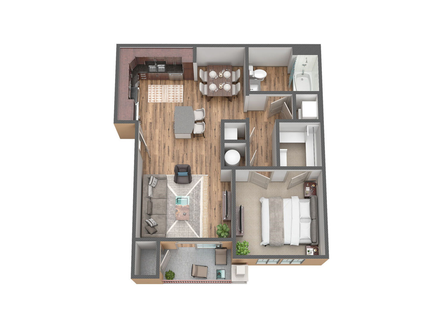 1 Bedroom Apartment – 21201 Emerald Mist Pkwy  #734, Spring, TX 77379