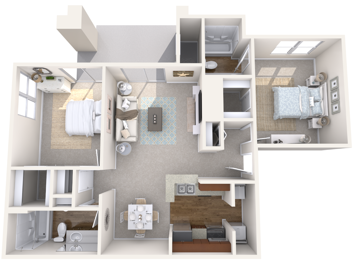 The Hampton floor plan
