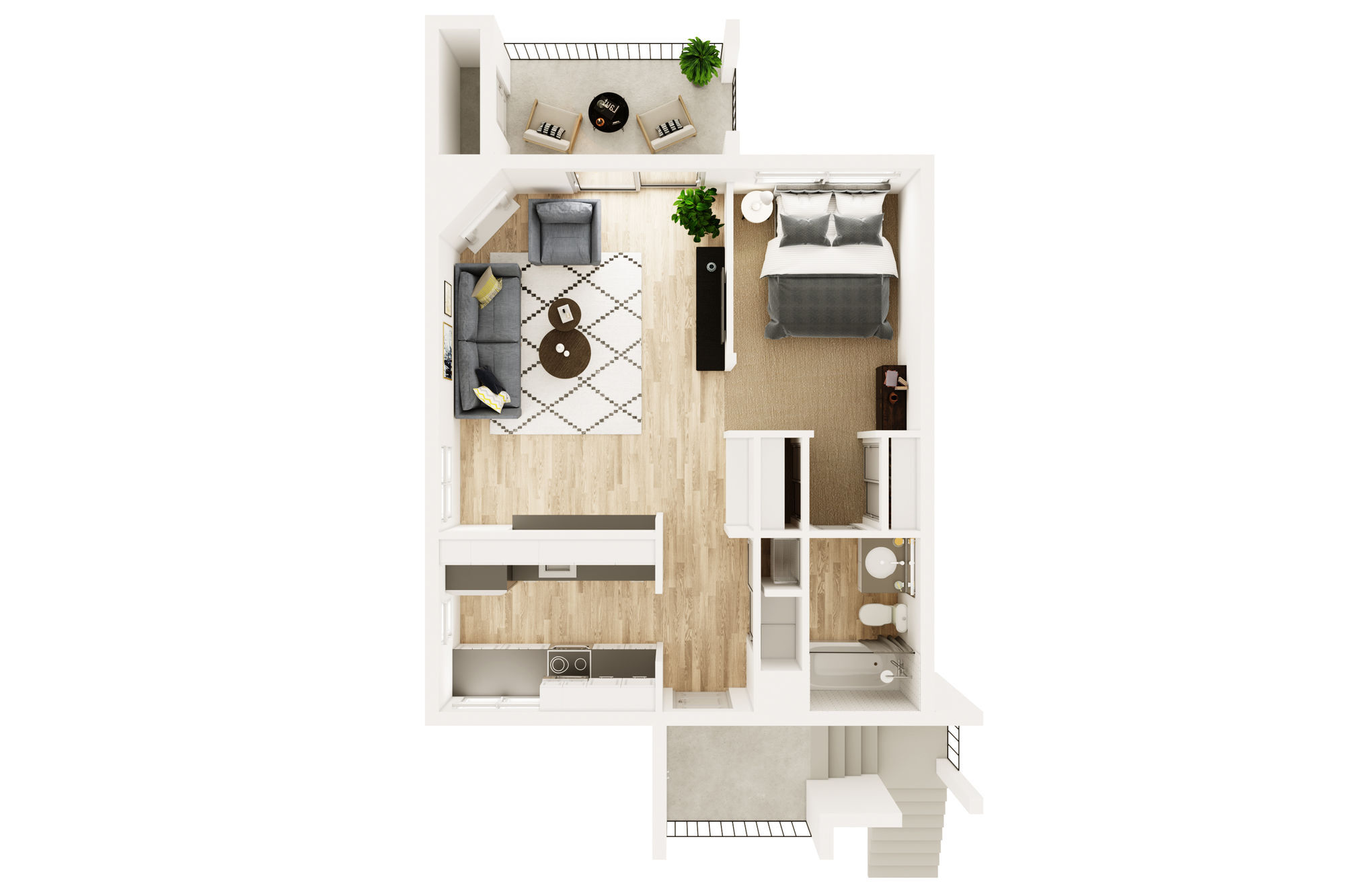 Studio floor plan